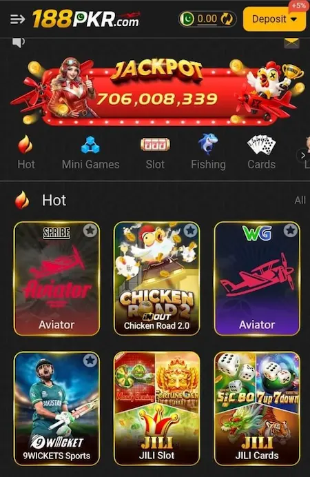 188PKR  APP